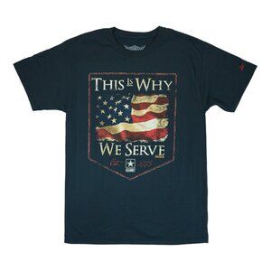 Battlespace Shirt Mens Medium This Is Why We Serve Short‎ Sleeve Graphic Tee